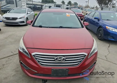 2016 Hyundai Sonata Se from USA, damaged, VIN 5NPE24AF9GH280413